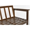 Sofa ogrodowa 2-osobowa ogrodowa BELLA - brąz/beż